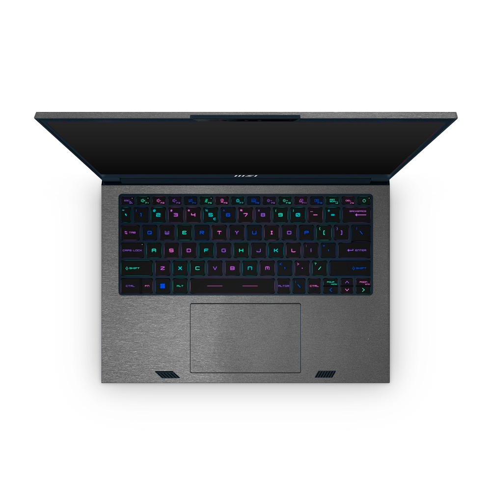 Msi Stealth Studio 14 2023 Professional Interior Brushed Black Skin Wrap Cover