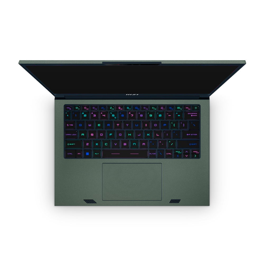 MSI Stealth Studio 14" 2023 Professional Interior Matte Green Metallic Skin Wrap Cover