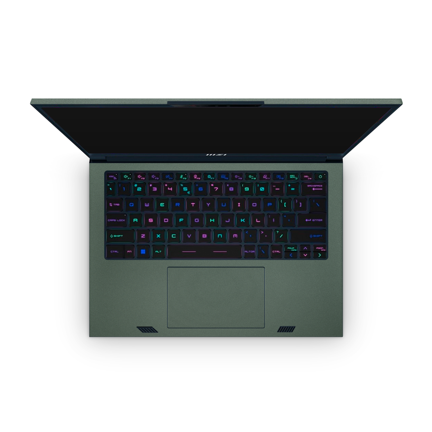 MSI Stealth Studio 14" 2023 Professional Interior Matte Green Metallic Skin Wrap Cover