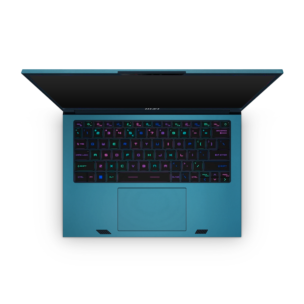 Msi Stealth Studio 14 2023 Professional Interior Satin Ocean Shimmer Skin Wrap Cover