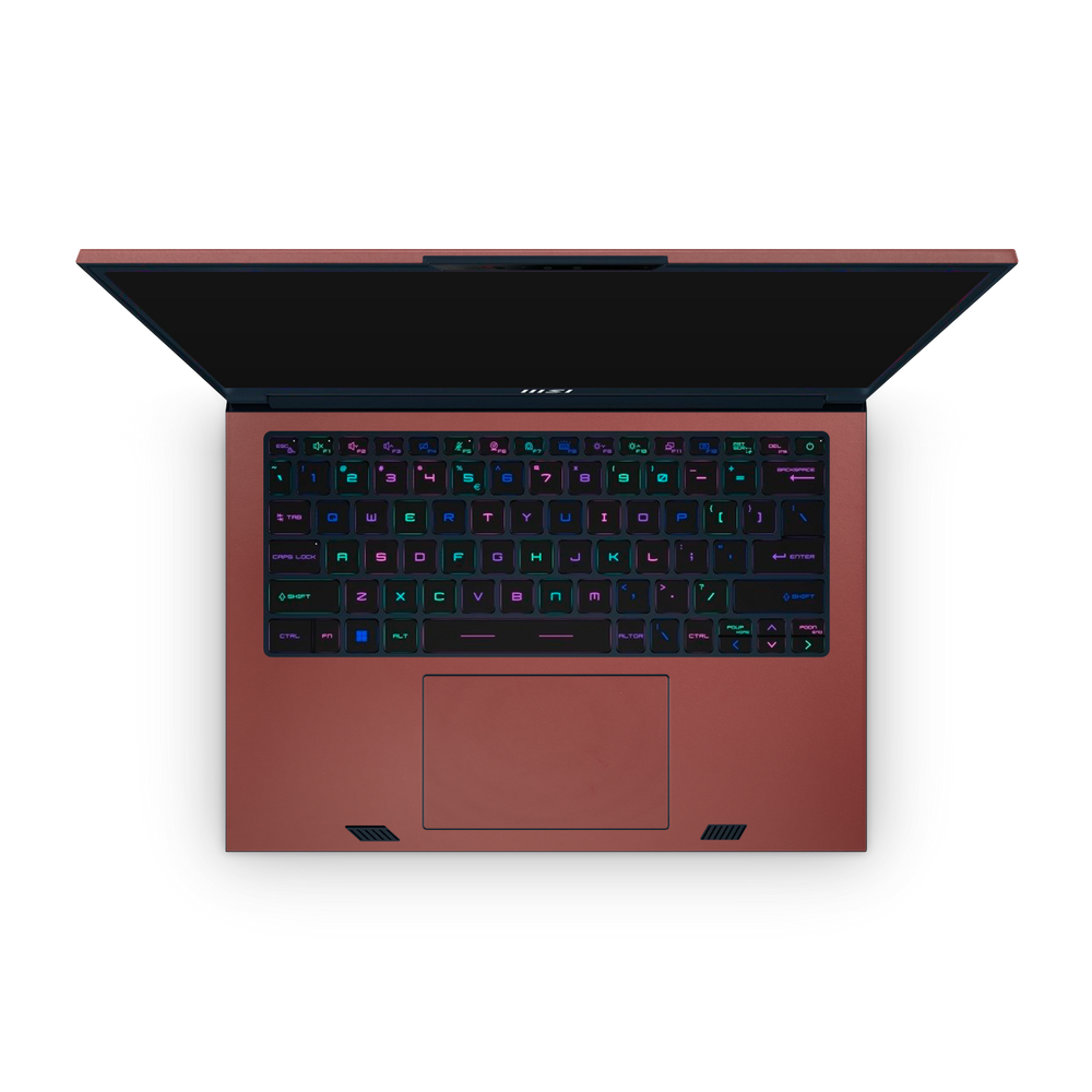 MSI Stealth Studio 14" 2023 Professional Interior Vampire Red Skin Wrap Cover