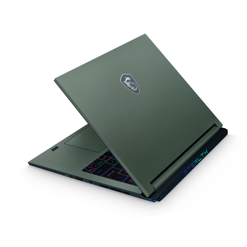 MSI Stealth Studio 14" 2023 Professional Matte Green Metallic Skin Wrap Cover