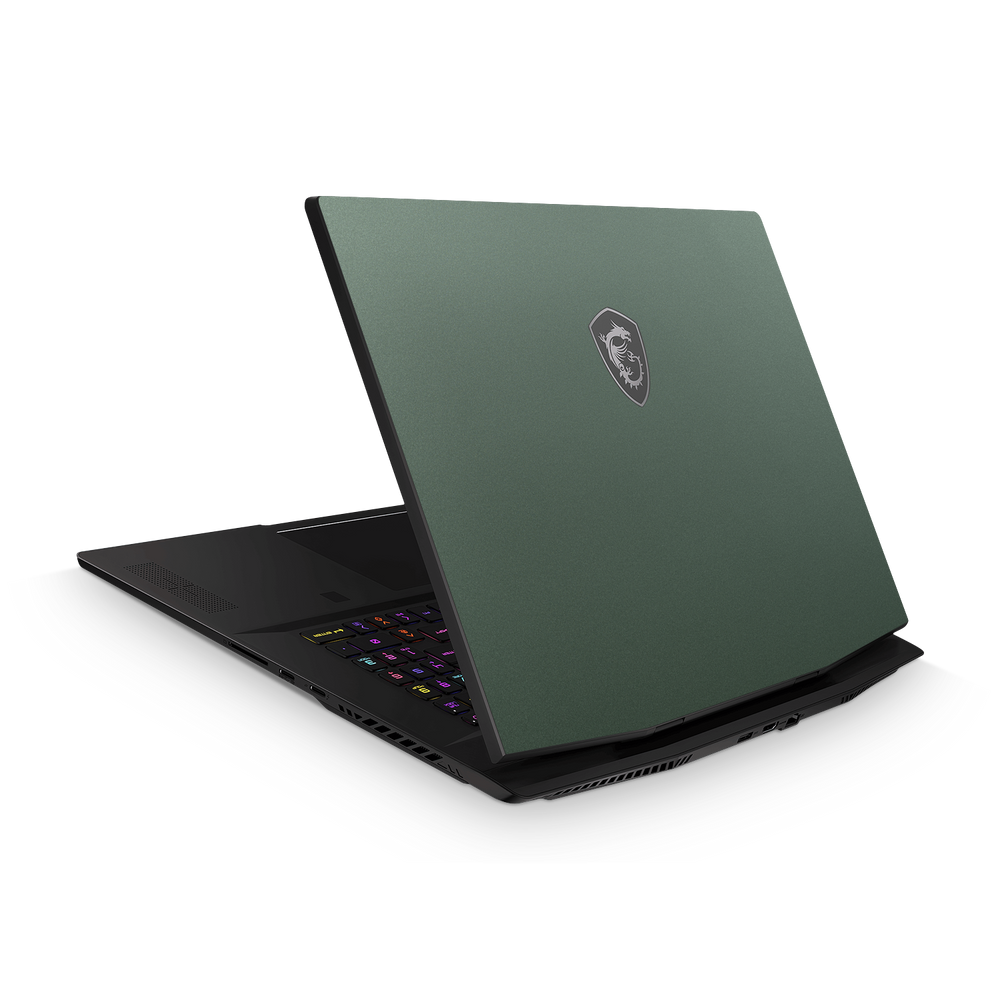 MSI Stealth Studio 17" 2023 Essentials Matte Green Metallic Skin Wrap Cover