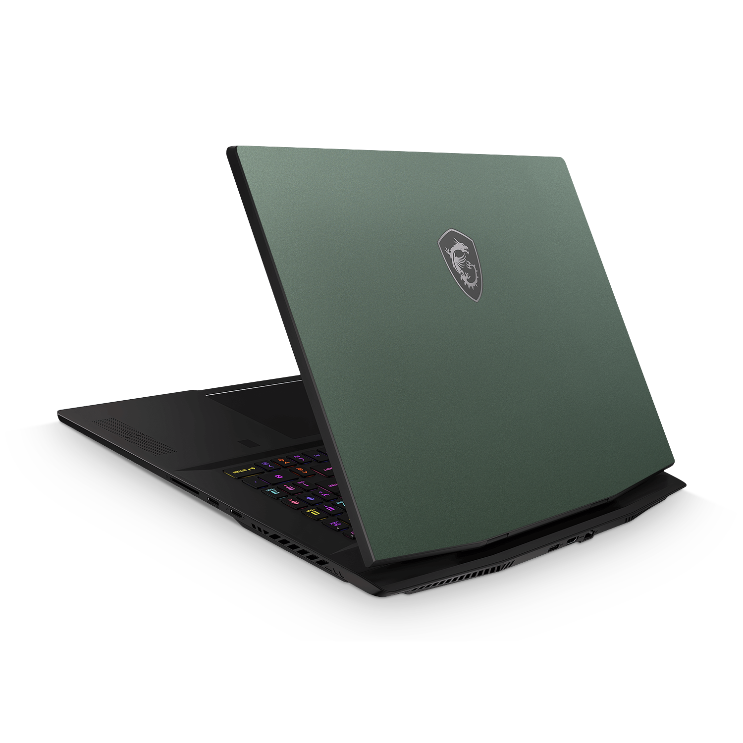 MSI Stealth Studio 17" 2023 Essentials Matte Green Metallic Skin Wrap Cover