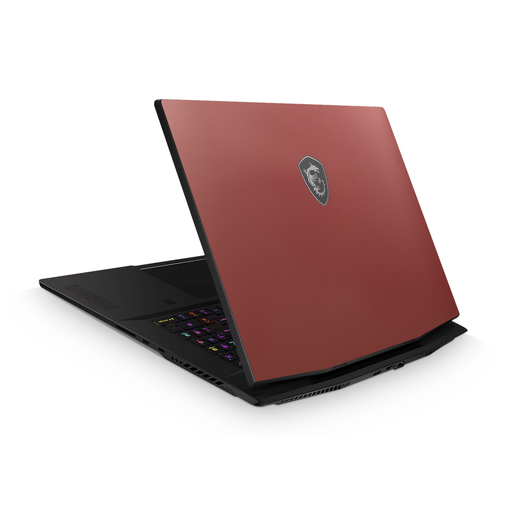 MSI Stealth Studio 17" 2023 Essentials Vampire Red Skin Wrap Cover
