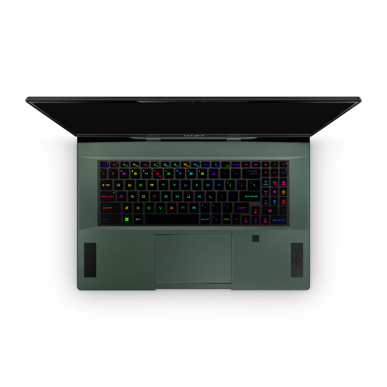 MSI Stealth Studio 17" 2023 Professional Interior Matte Green Metallic Skin Wrap Cover