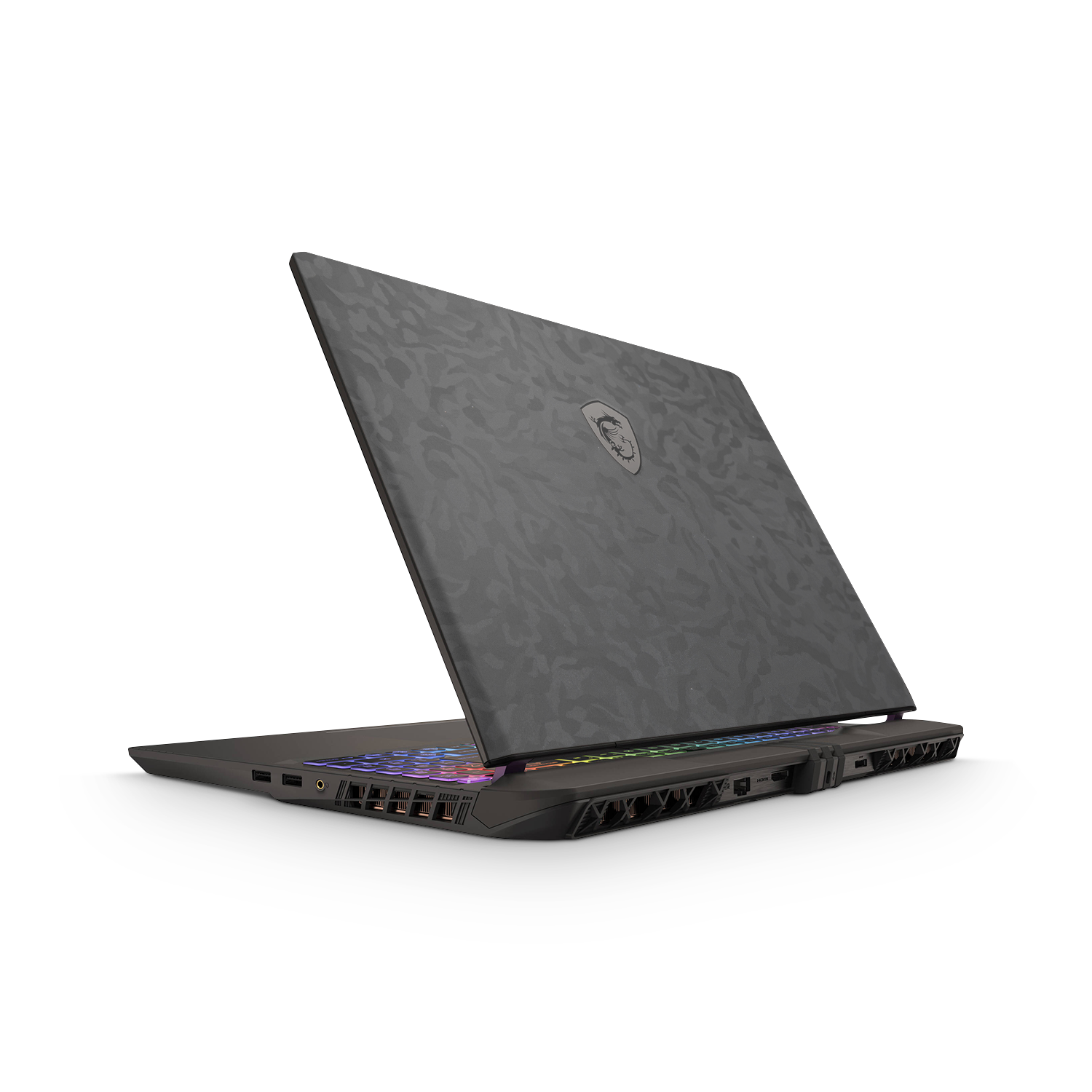 Msi Vector 16 Hx 2025 Essentials Black Camo Skin Wrap Cover
