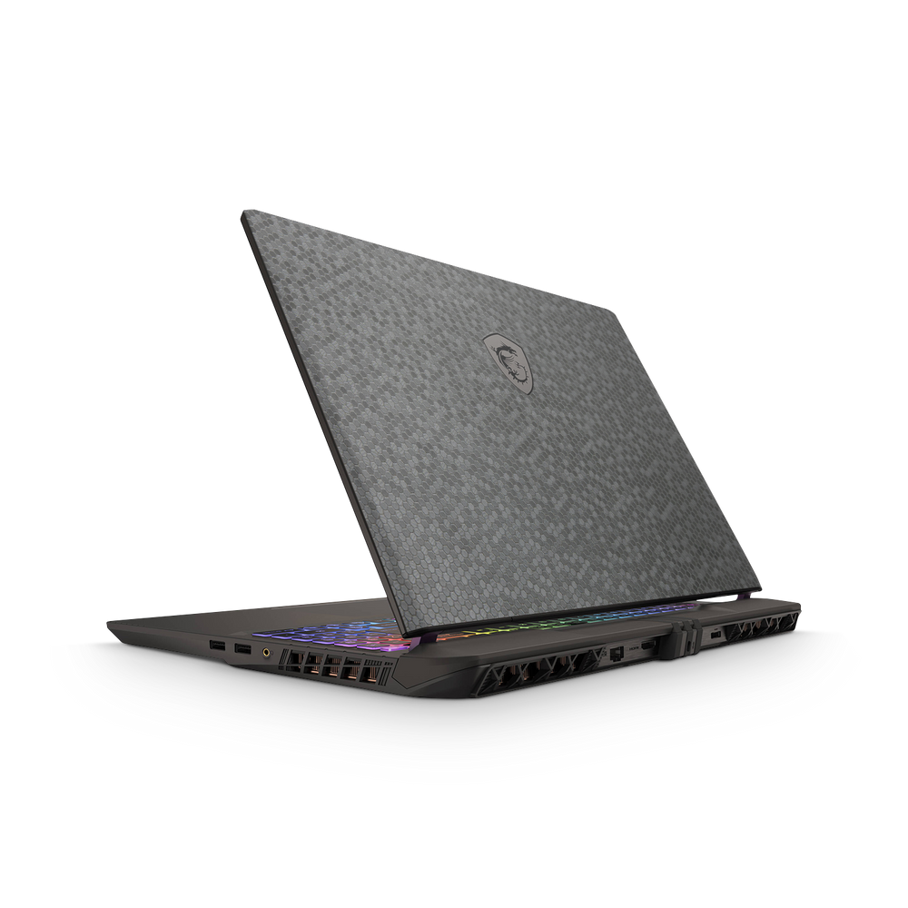 Msi Vector 16 Hx 2025 Essentials Black Honeycomb Skin Wrap Cover
