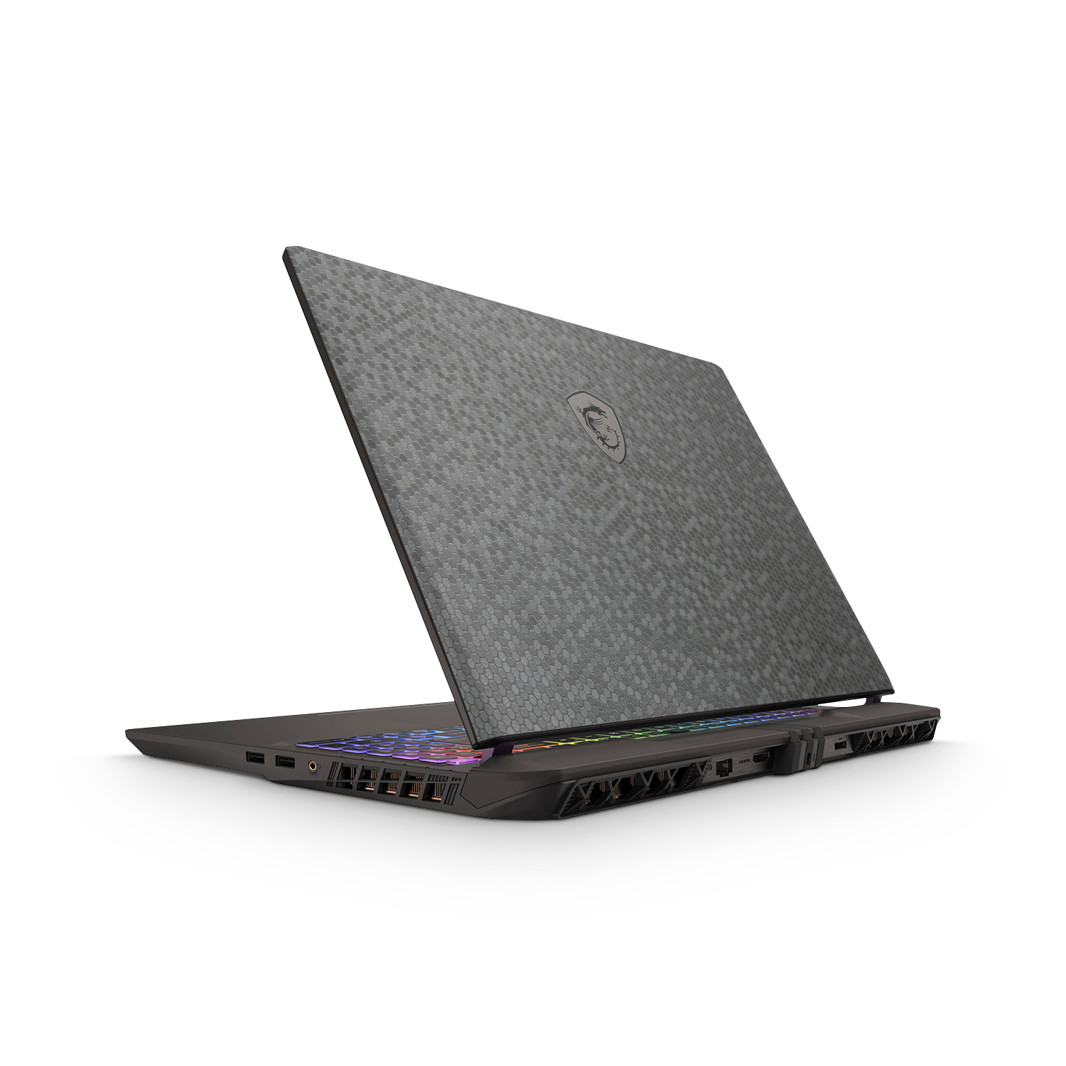 Msi Vector 16 Hx 2025 Essentials Black Honeycomb Skin Wrap Cover
