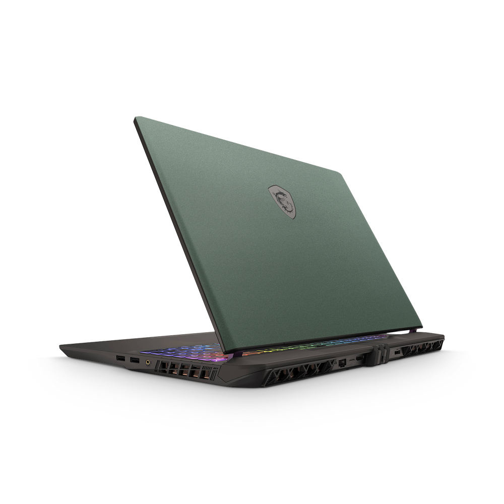 MSI Vector HX 16 2025 Essentials Matte Green Metallic Skin Wrap Cover