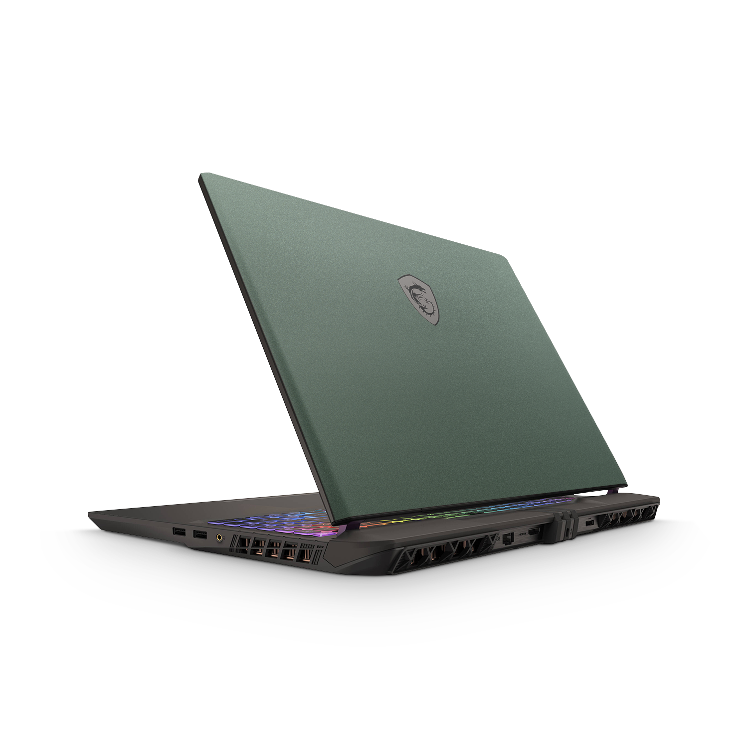 MSI Vector HX 16 2025 Essentials Matte Green Metallic Skin Wrap Cover