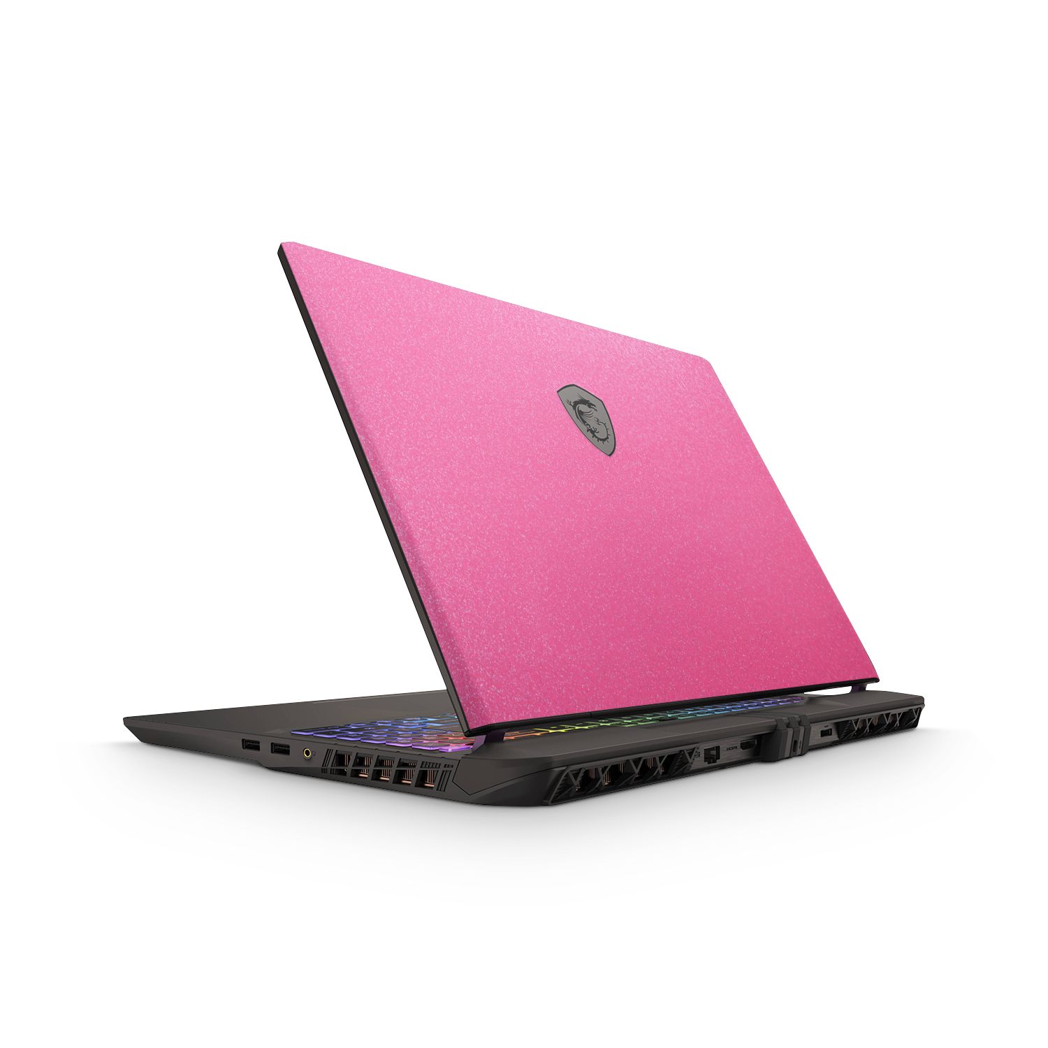 Msi Vector 16 Hx 2025 Essentials Pink Glitterbomb Skin Wrap Cover