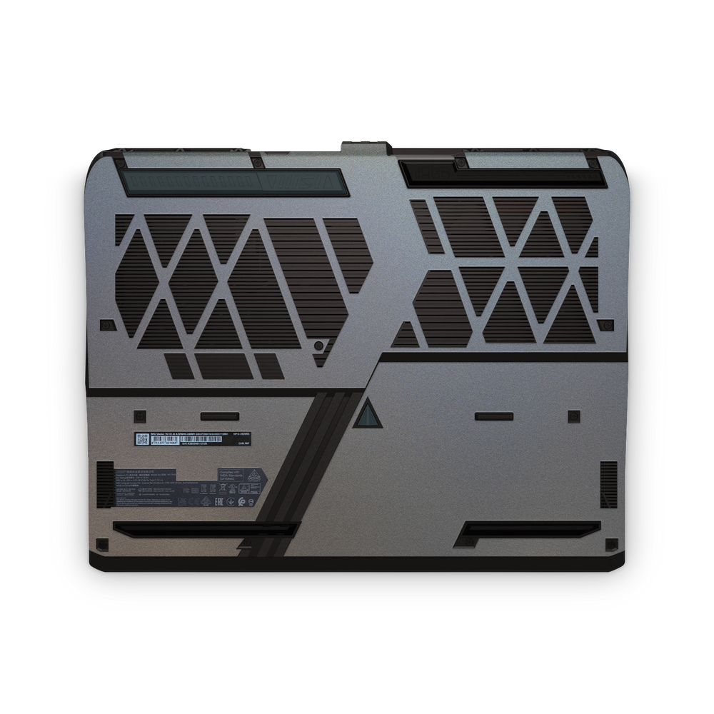 Msi Vector 16 Hx 2025 Professional Bottom Prism Skin Wrap Cover