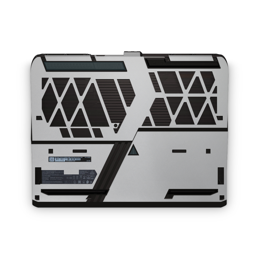 Msi Vector 16 Hx 2025 Professional Bottom Satin Aluminum Skin Wrap Cover