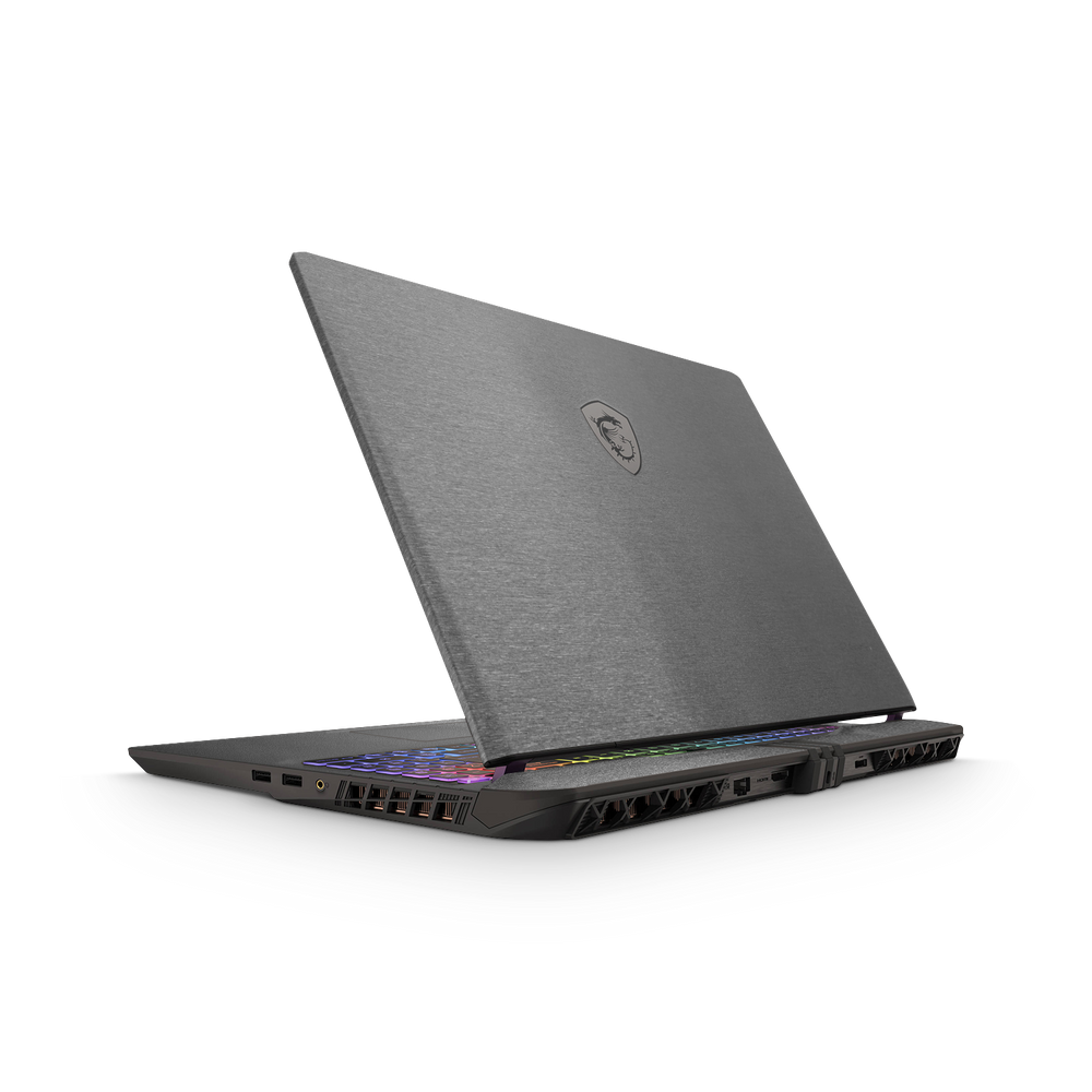 Msi Vector 16 Hx 2025 Professional Brushed Black Skin Wrap Cover