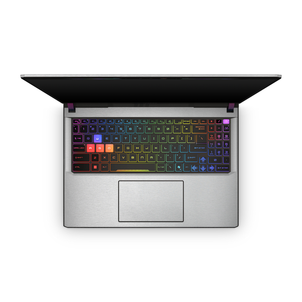 Msi Vector 16 Hx 2025 Professional Interior Brushed Aluminum Skin Wrap Cover