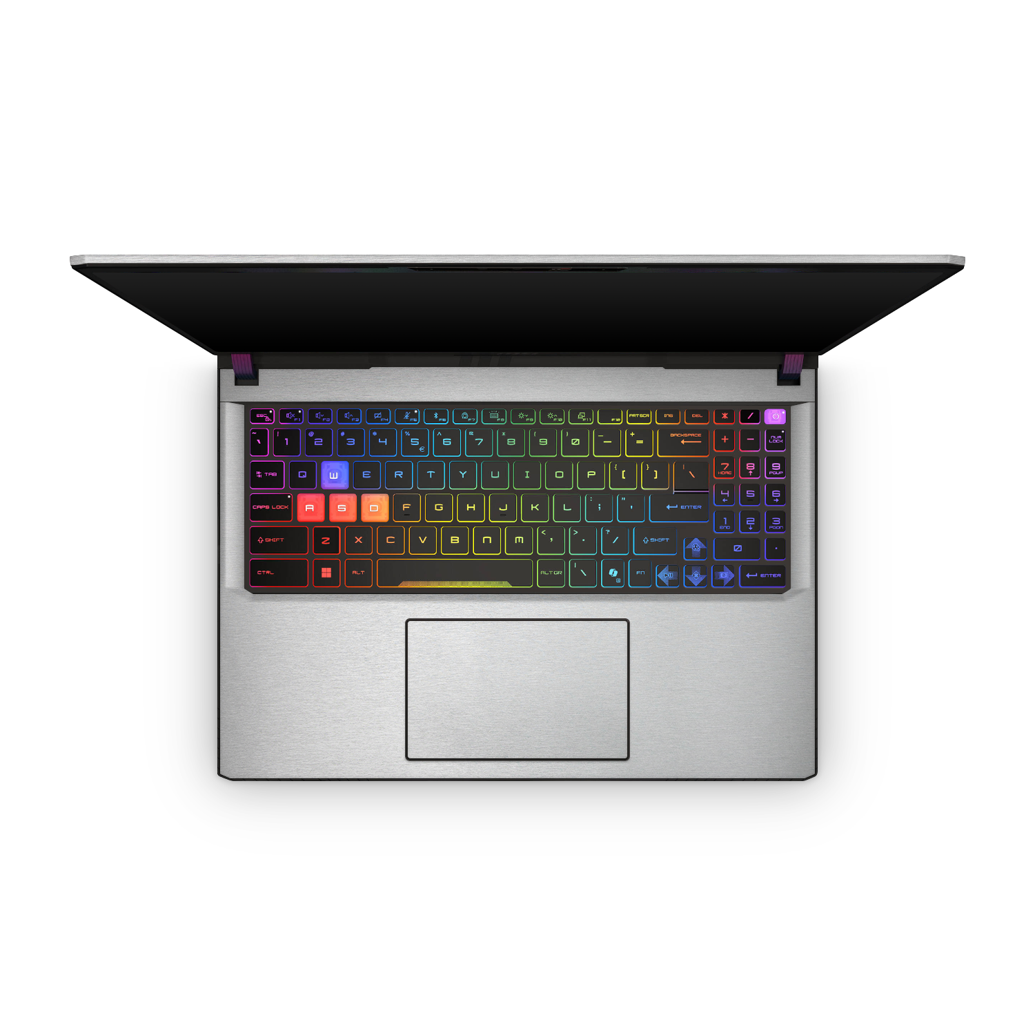 Msi Vector 16 Hx 2025 Professional Interior Brushed Aluminum Skin Wrap Cover