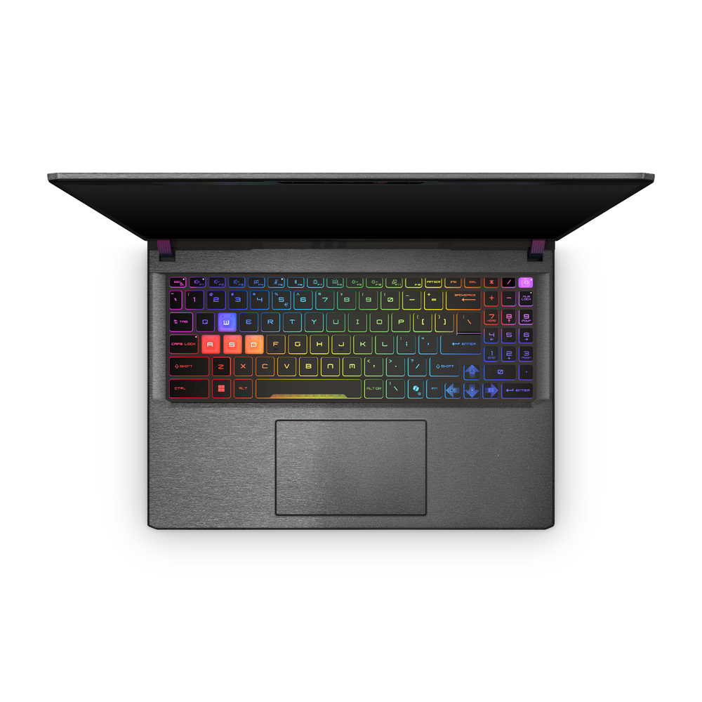 Msi Vector 16 Hx 2025 Professional Interior Brushed Black Skin Wrap Cover