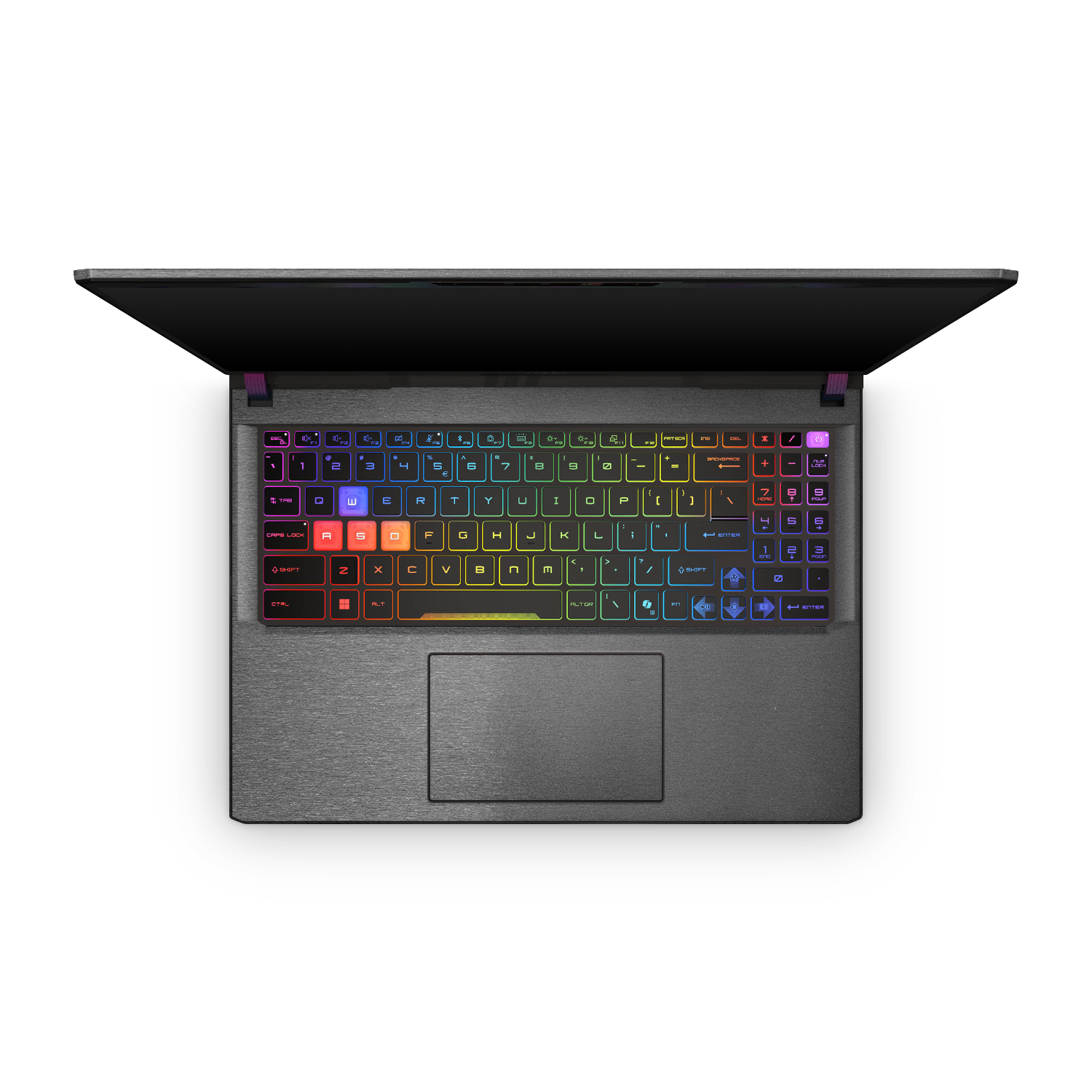 Msi Vector 16 Hx 2025 Professional Interior Brushed Black Skin Wrap Cover