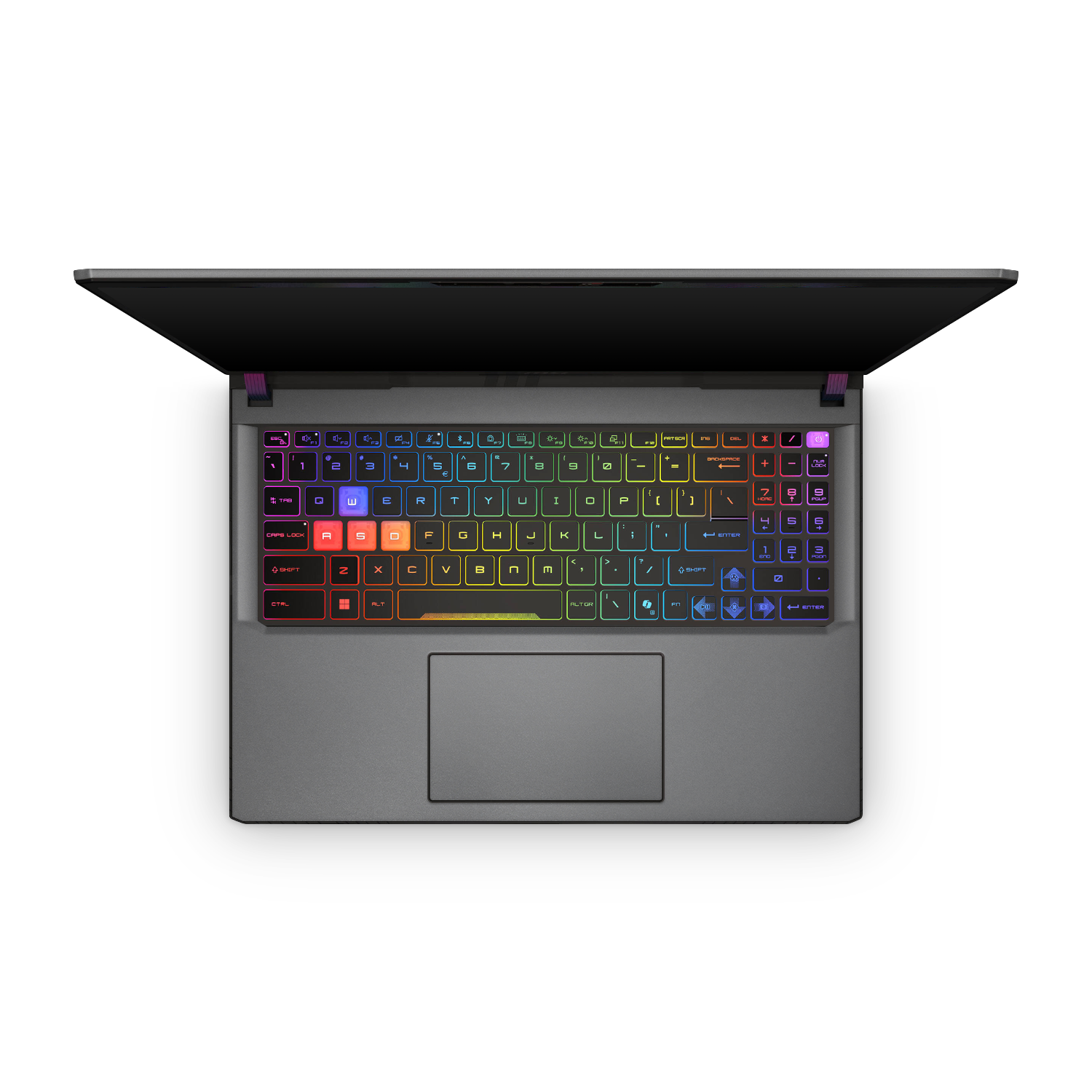 Msi Vector 16 Hx 2025 Professional Interior Charcoal Grey Skin Wrap Cover