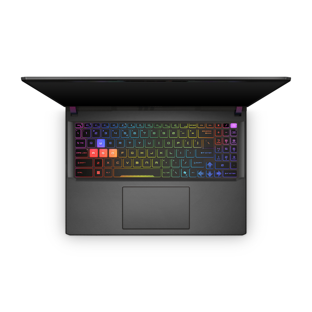 Msi Vector 16 Hx 2025 Professional Interior Matte Black Skin Wrap Cover