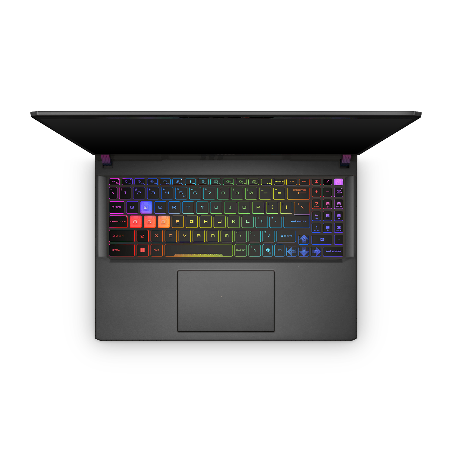 Msi Vector 16 Hx 2025 Professional Interior Matte Black Skin Wrap Cover