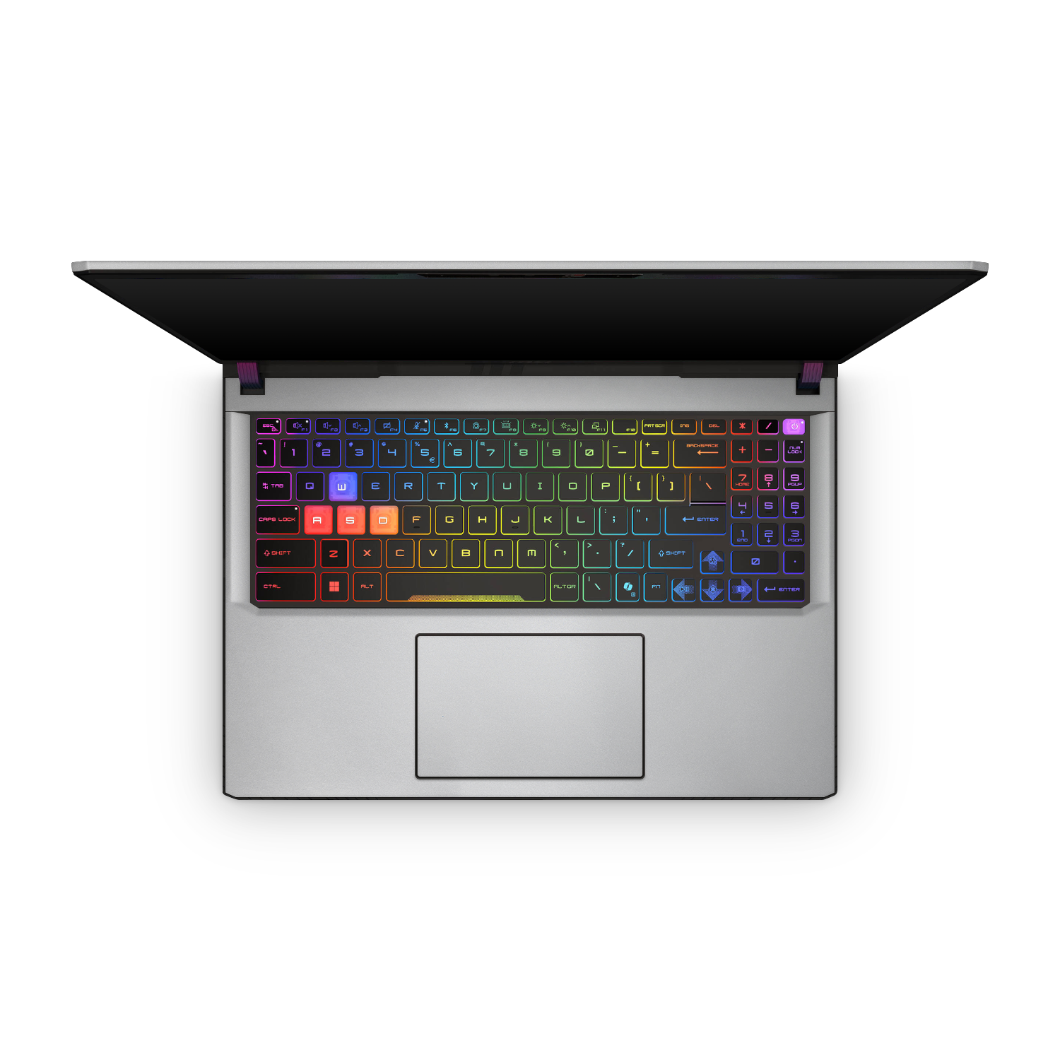 Msi Vector 16 Hx 2025 Professional Interior Satin Aluminum Skin Wrap Cover