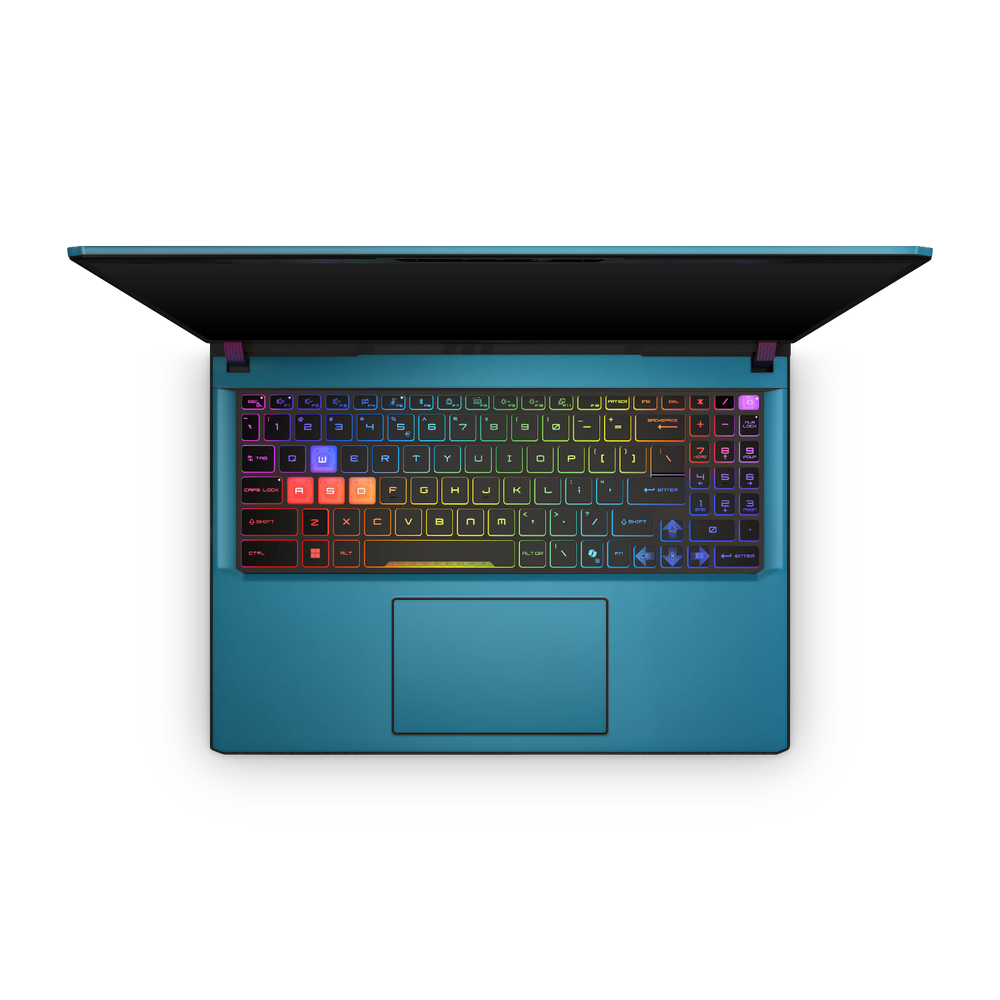 Msi Vector 16 Hx 2025 Professional Interior Satin Ocean Shimmer Skin Wrap Cover