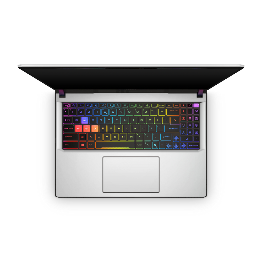 Msi Vector 16 Hx 2025 Professional Interior Satin White Skin Wrap Cover
