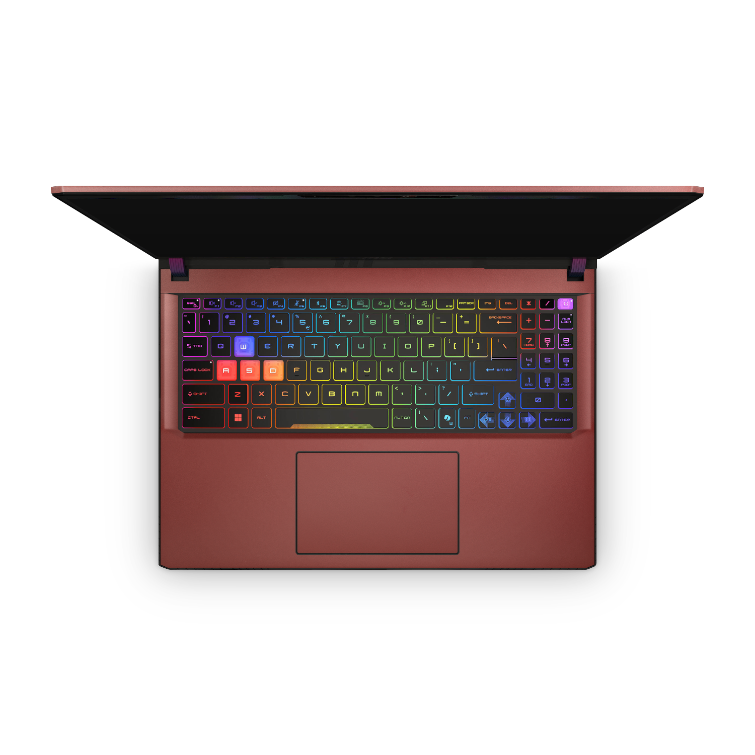 MSI Vector HX 16 2025 Professional Interior Vampire Red Skin Wrap Cover
