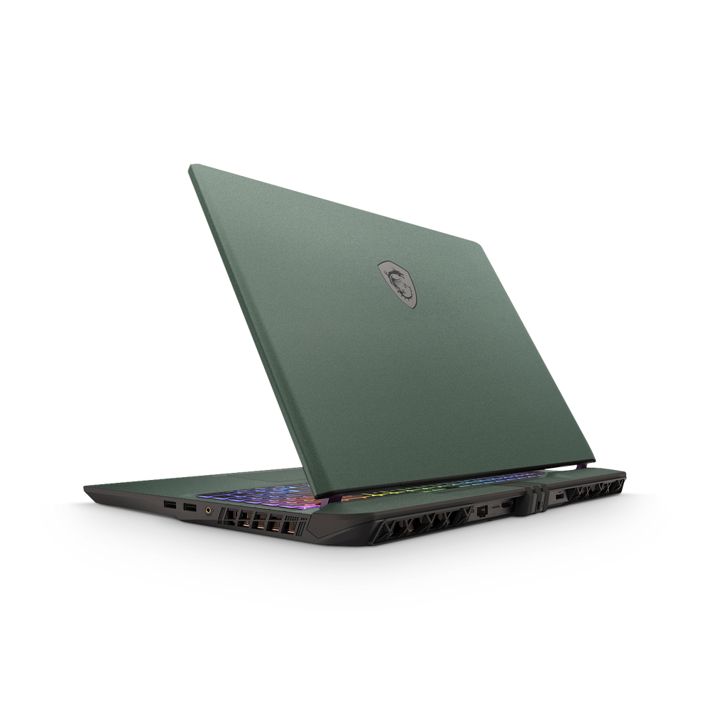 MSI Vector HX 16 2025 Professional Matte Green Metallic Skin Wrap Cover