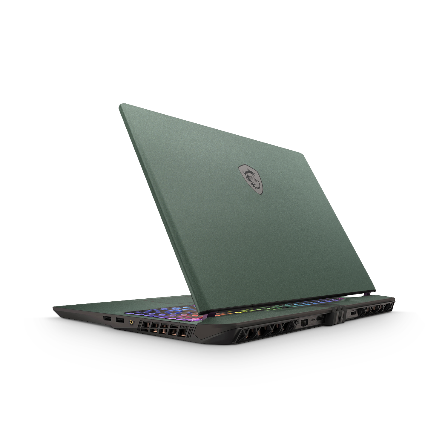 MSI Vector HX 16 2025 Professional Matte Green Metallic Skin Wrap Cover