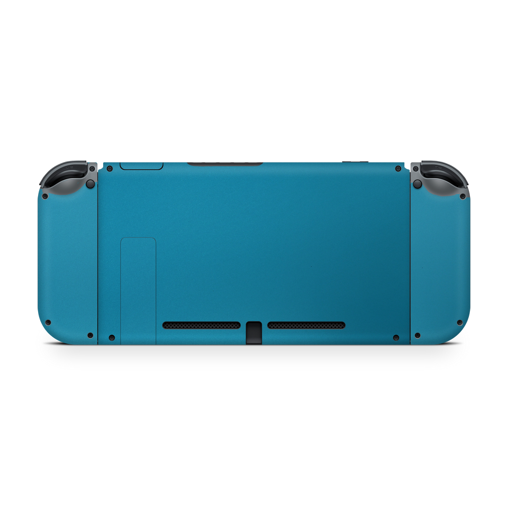 Nintendo Switch G1 Back Essentials Satin Ocean Shimmer Skin Wrap Cover