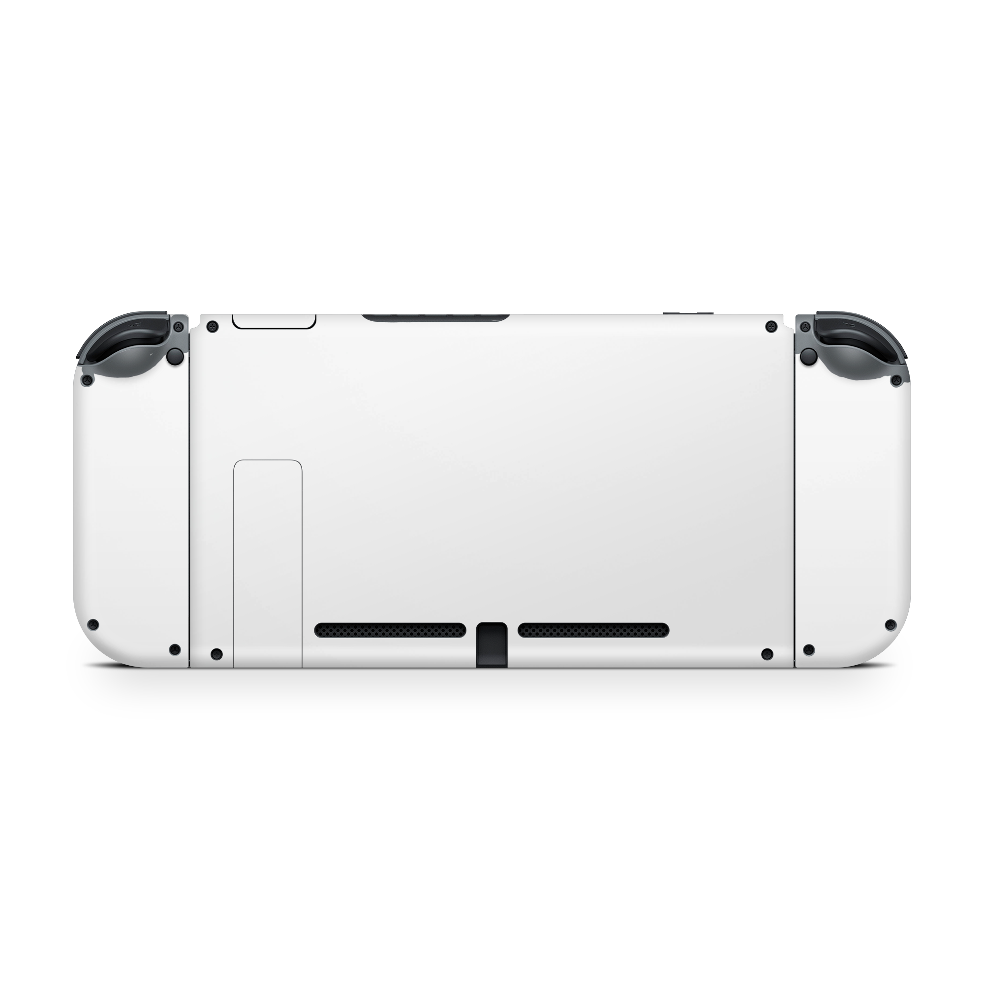 Nintendo Switch G1 Back Essentials Satin White Skin Wrap Cover