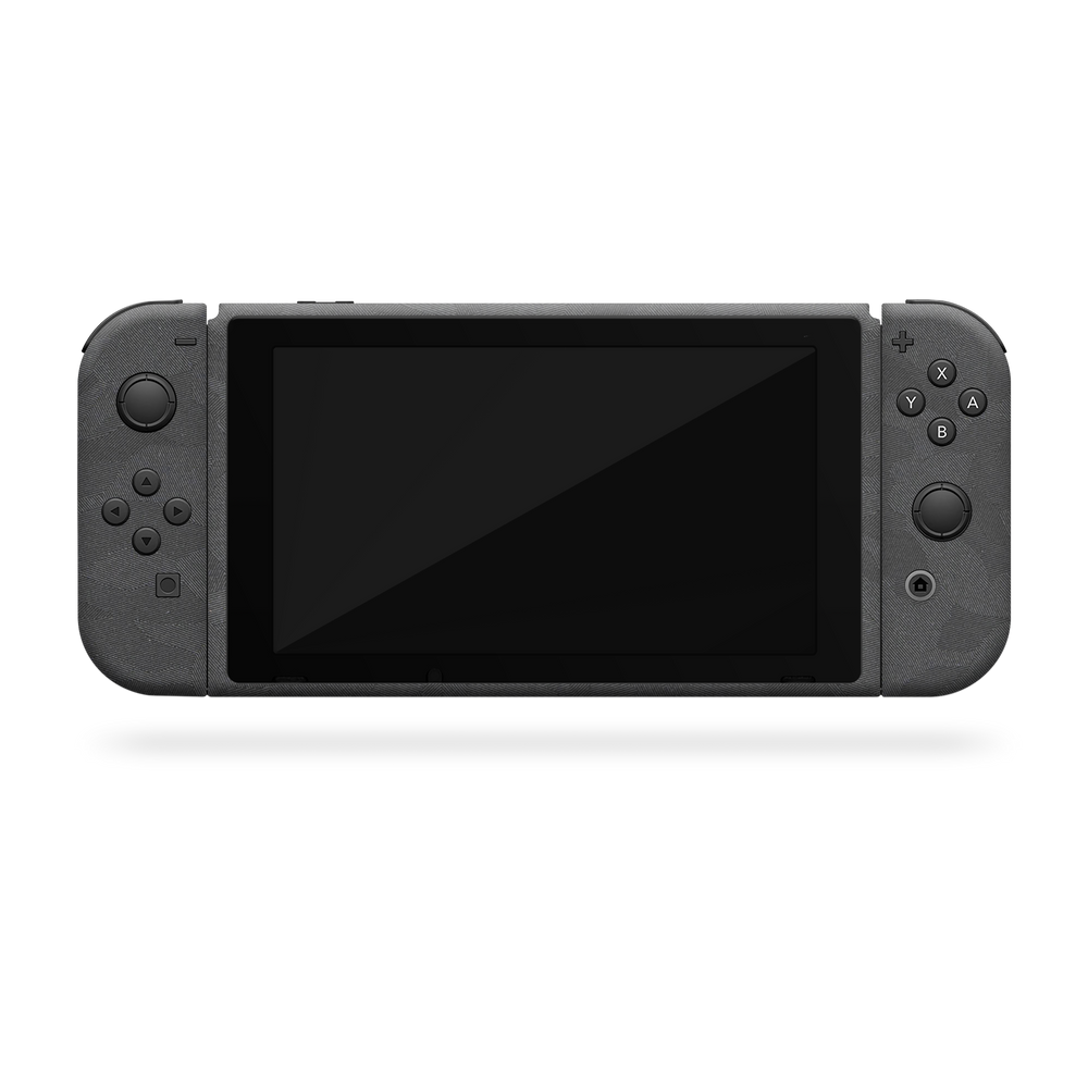 Nintendo Switch G1 Essentials Black Camo Skin Wrap Cover