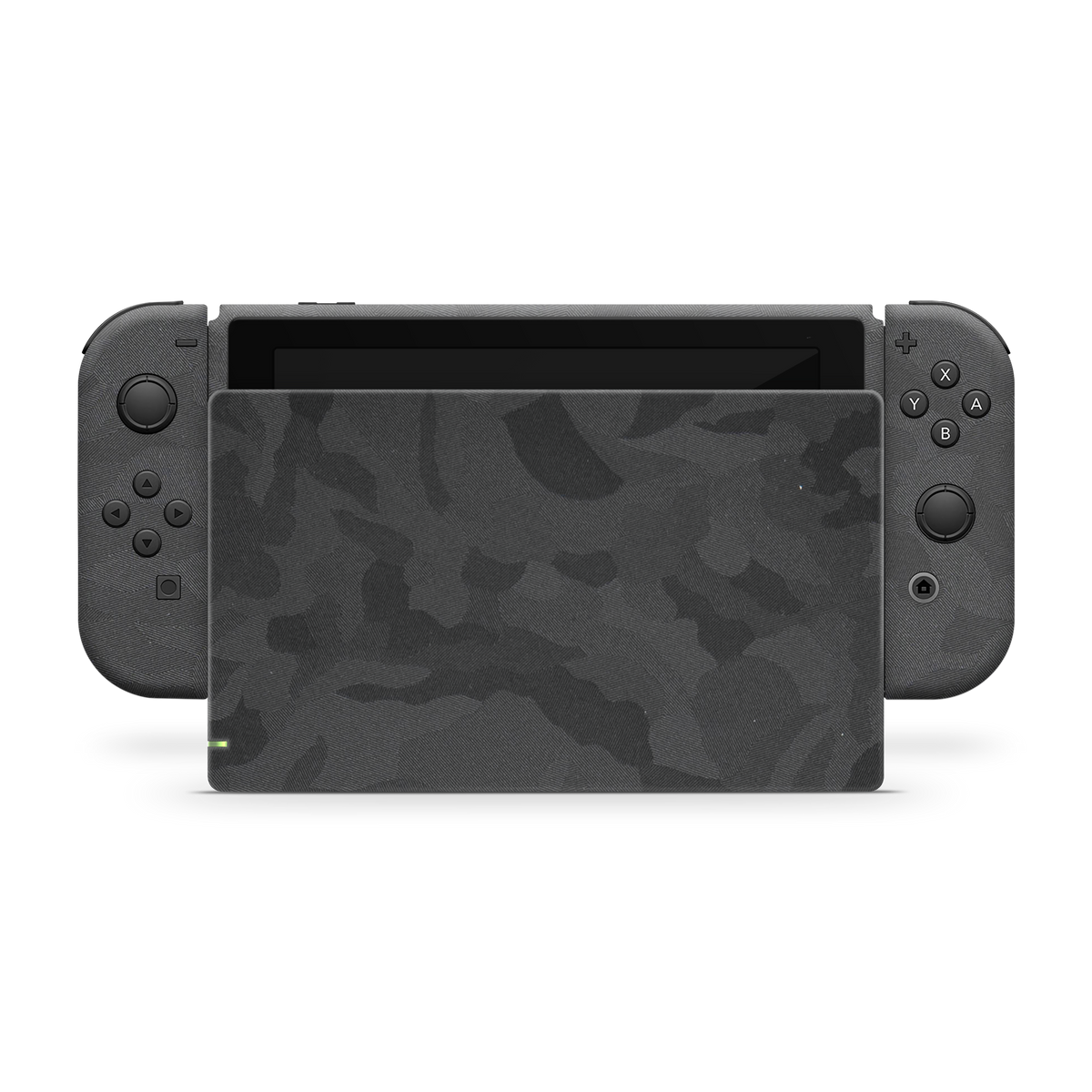 Nintendo Switch G1 Premium Black Camo Skin Wrap Cover