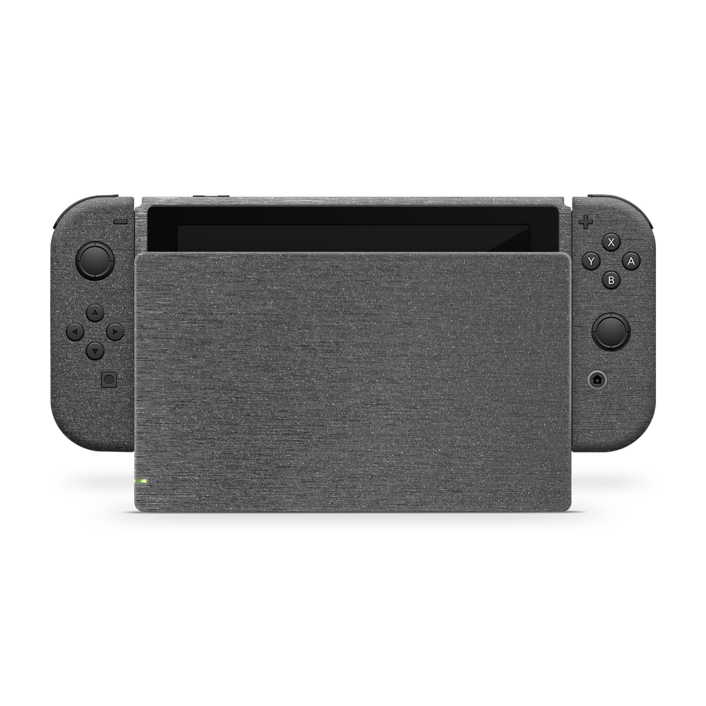 Nintendo Switch G1 Premium Brushed Black Skin Wrap Cover