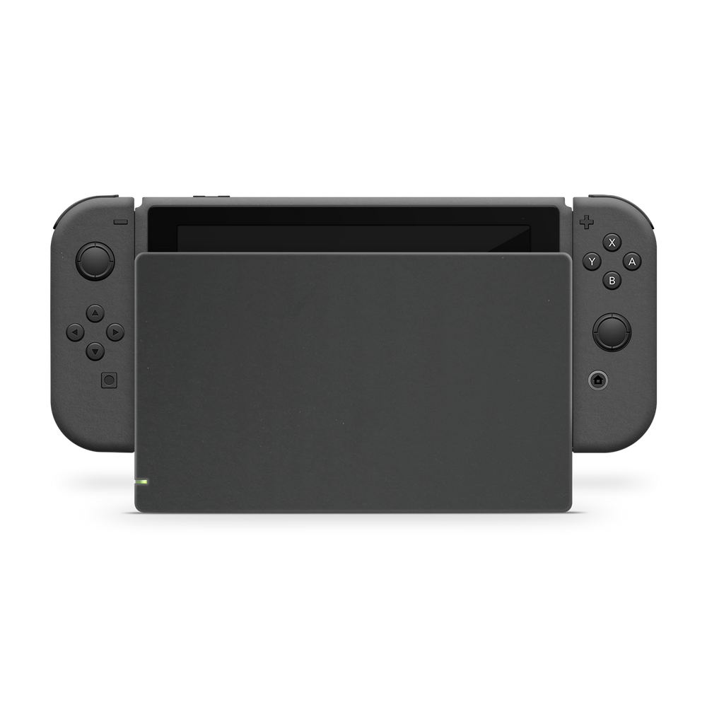 Nintendo Switch G1 Premium Matte Black Skin Wrap Cover