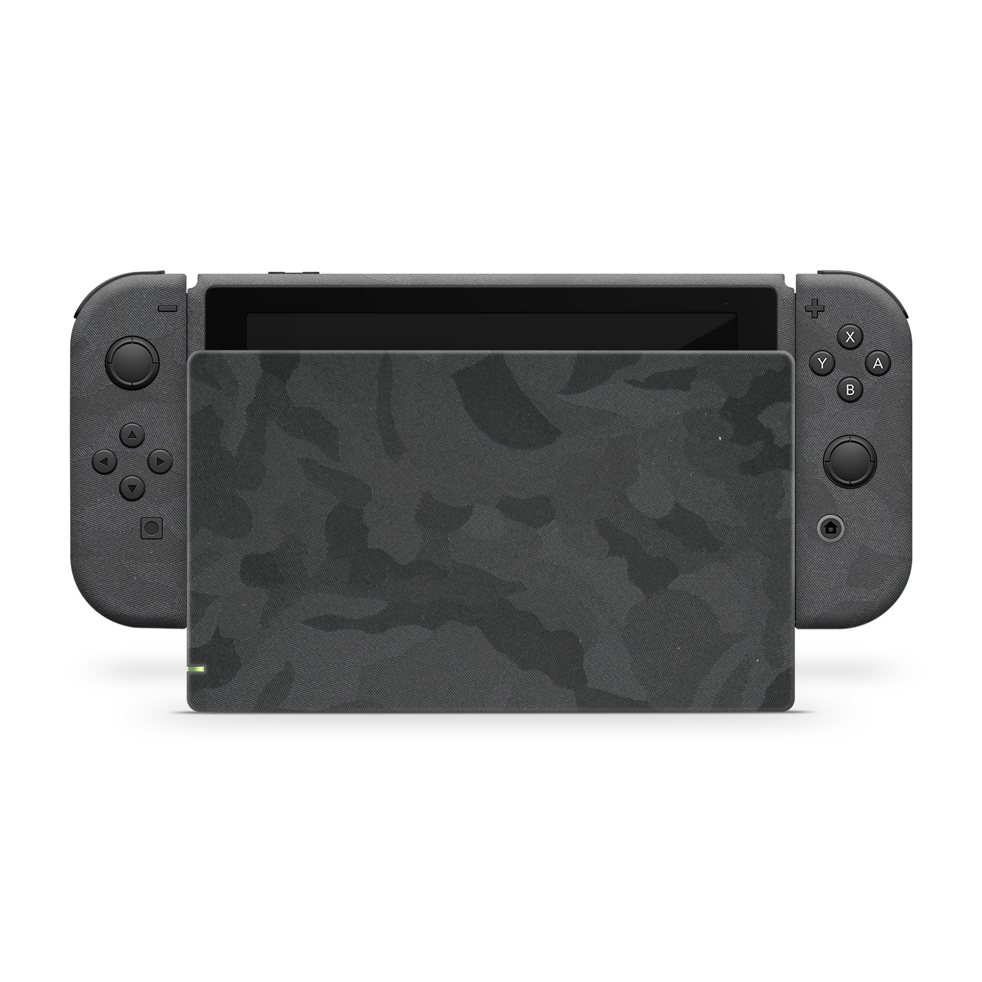 Nintendo Switch G1 Professional Black Camo Skin Wrap Cover