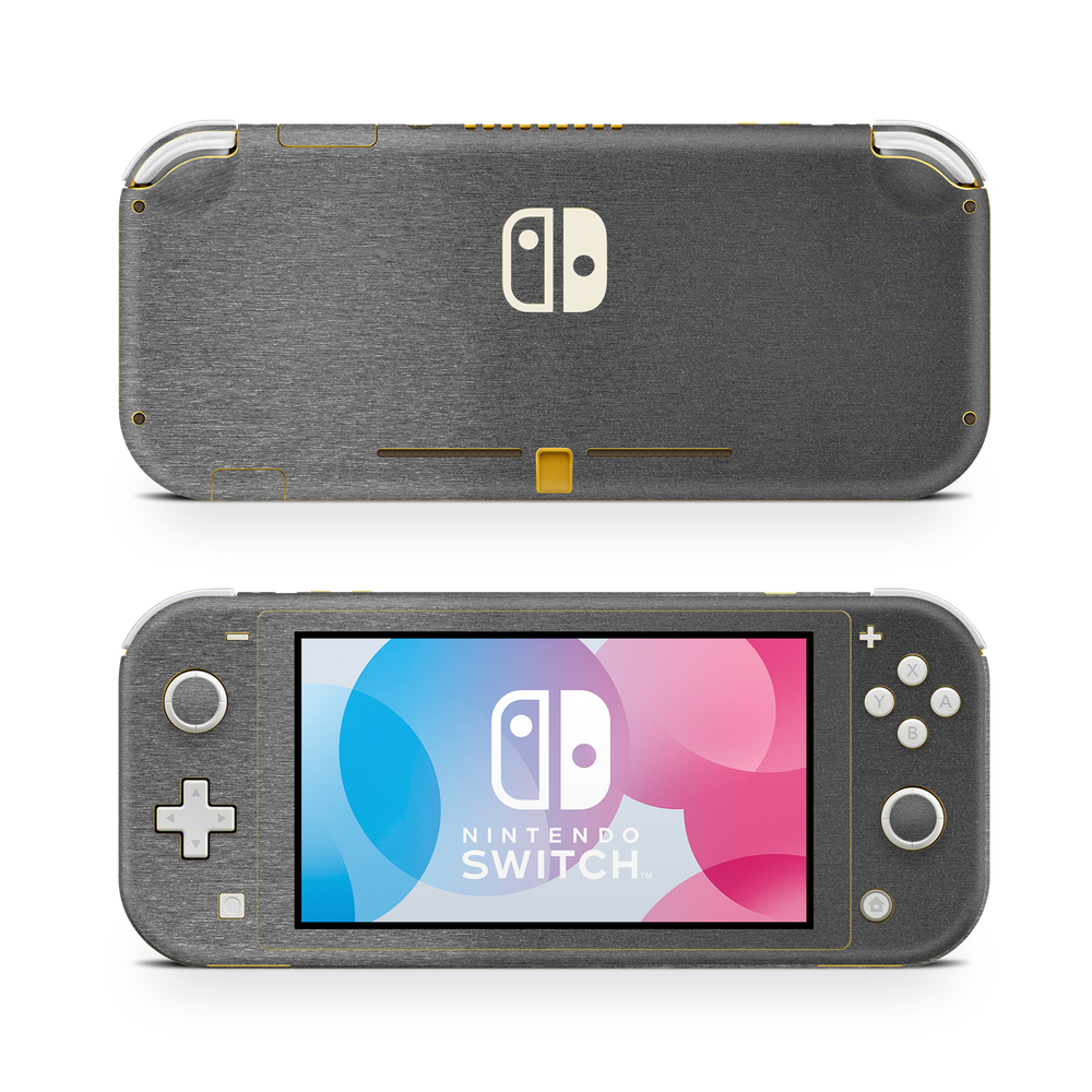 Nintendo Switch Lite Brushed Black Skin Wrap Cover