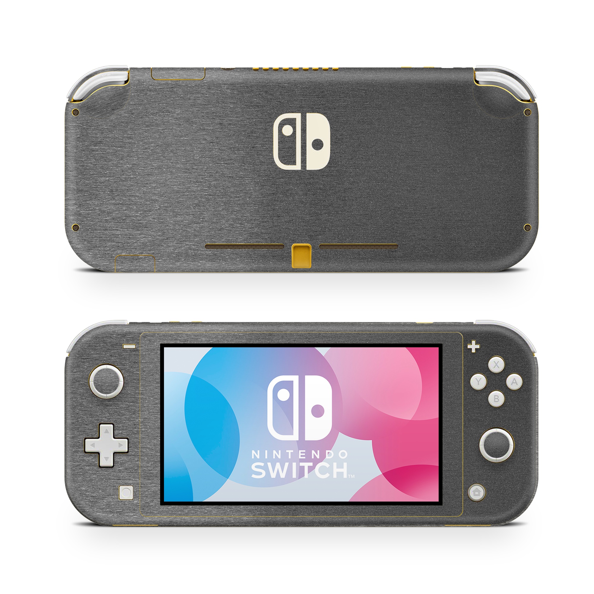Nintendo Switch Lite Brushed Black Skin Wrap Cover