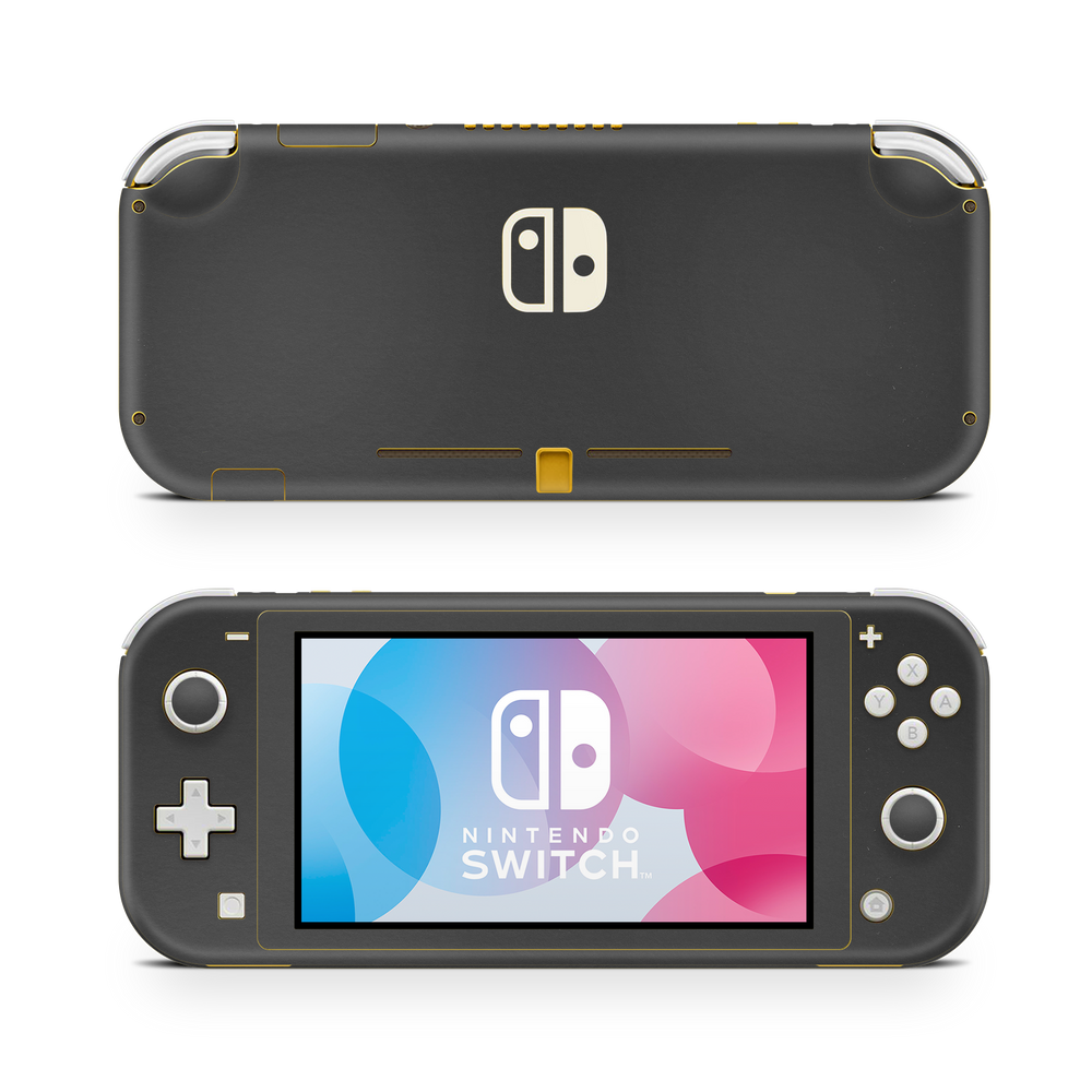 Nintendo Switch Lite Matte Black Skin Wrap Cover