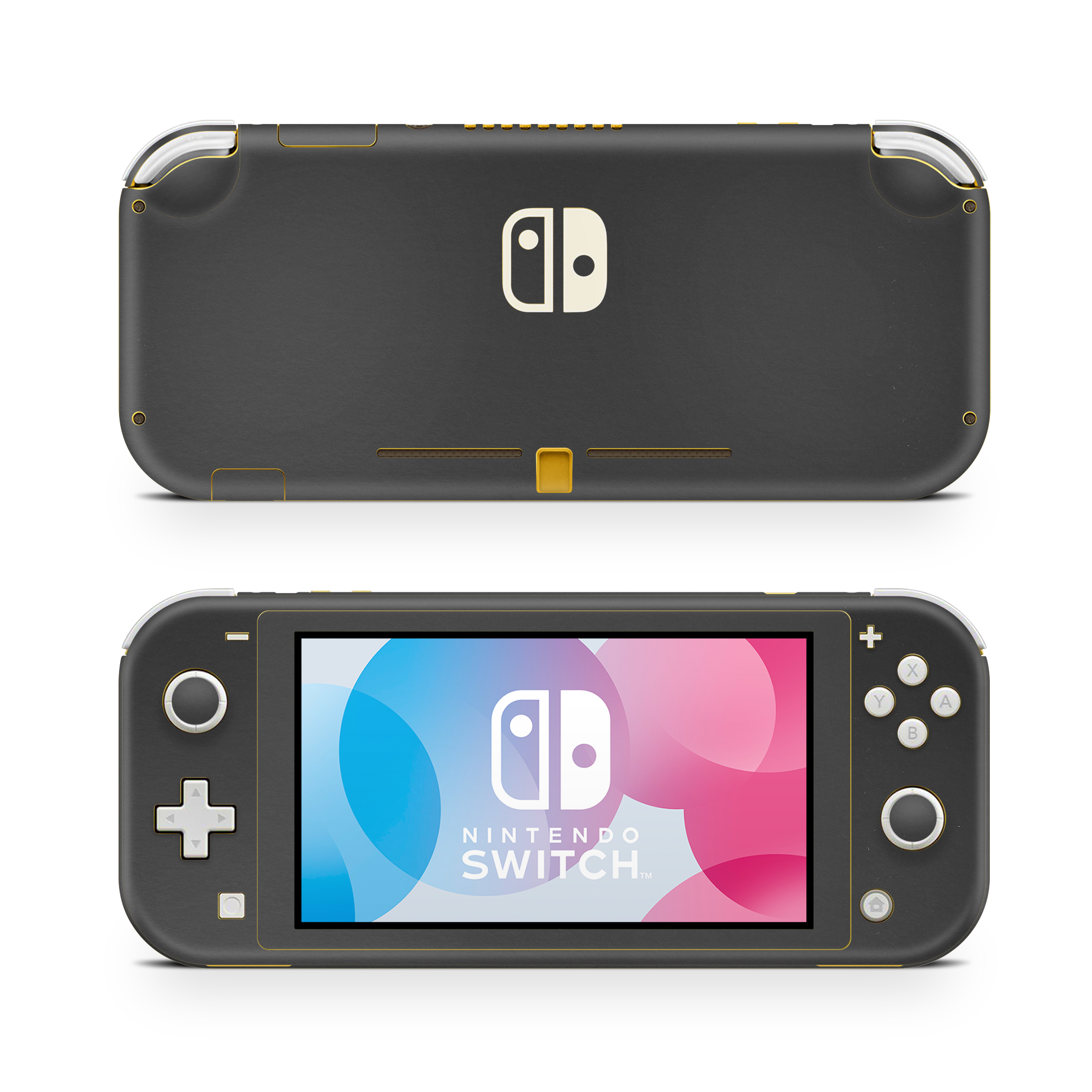 Nintendo Switch Lite Matte Black Skin Wrap Cover