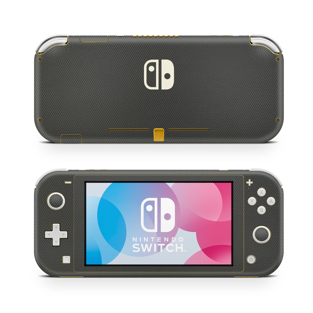 Nintendo Switch Lite Premium Black Matrix Skin Wrap Cover