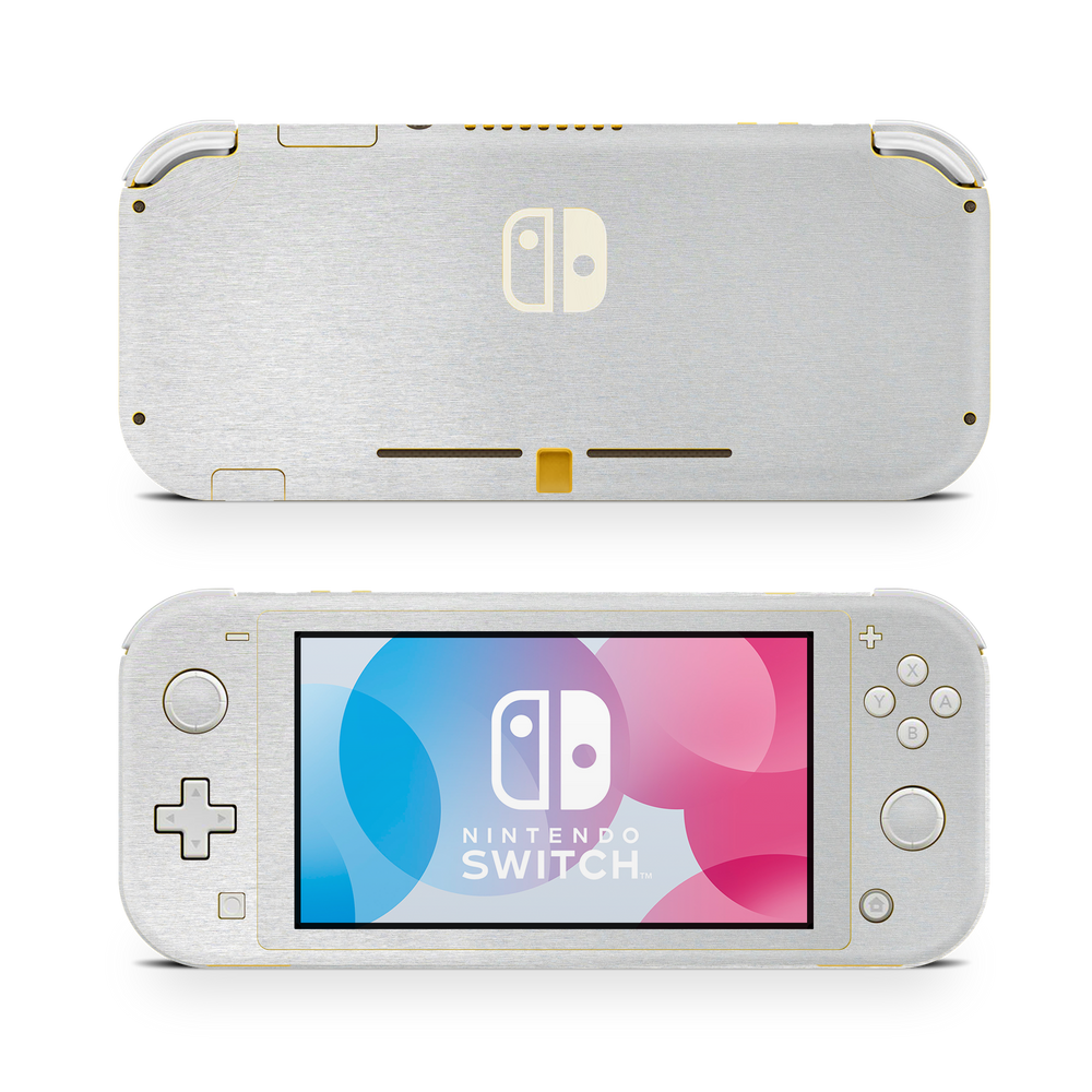 Nintendo Switch Lite Premium Brushed Aluminum Skin Wrap Cover