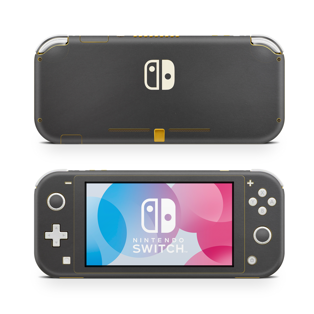 Nintendo Switch Lite Premium Matte Black Skin Wrap Cover