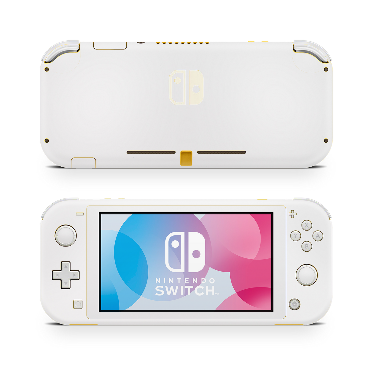 Nintendo Switch Lite Premium Satin White Skin Wrap Cover