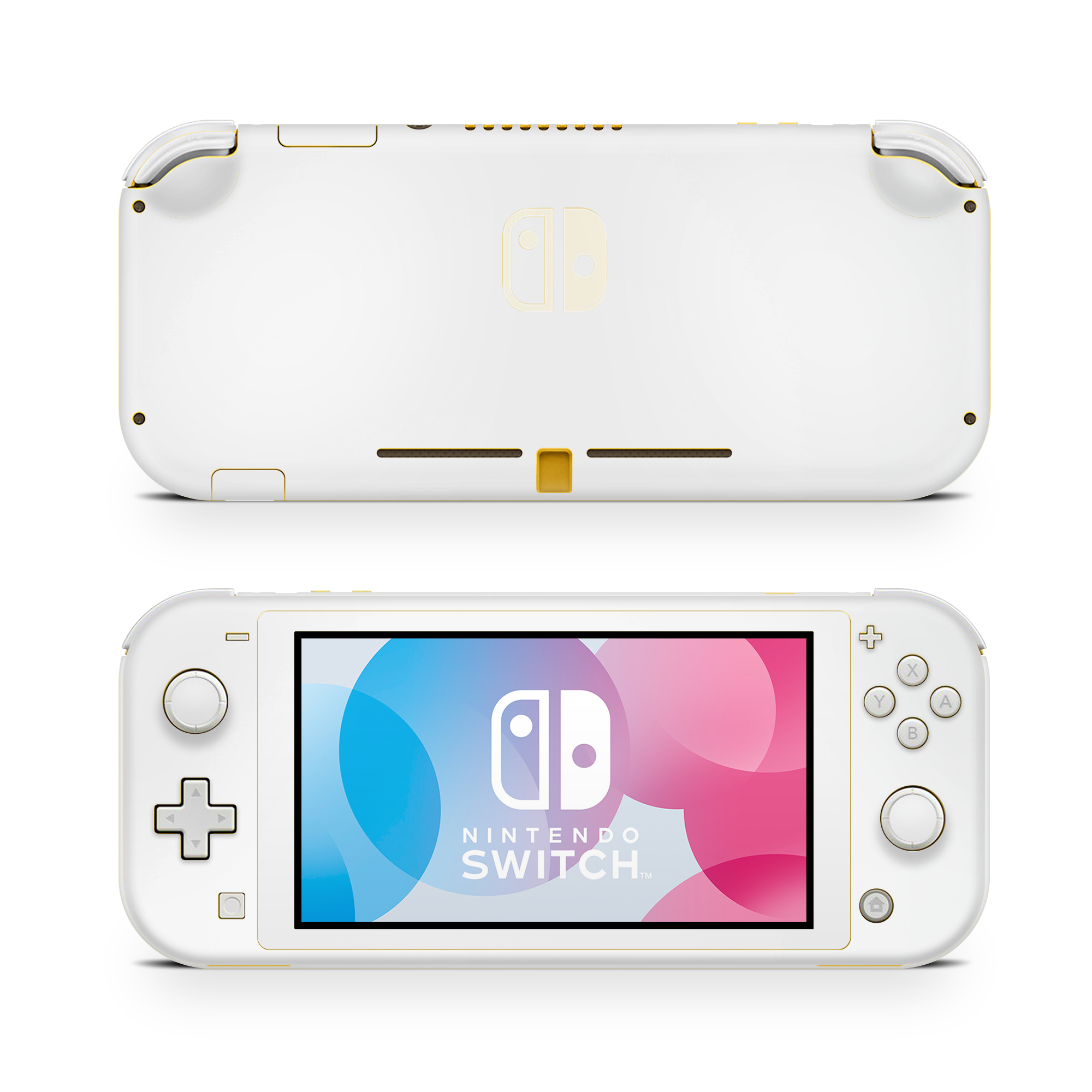Nintendo Switch Lite Satin White Skin Wrap Cover