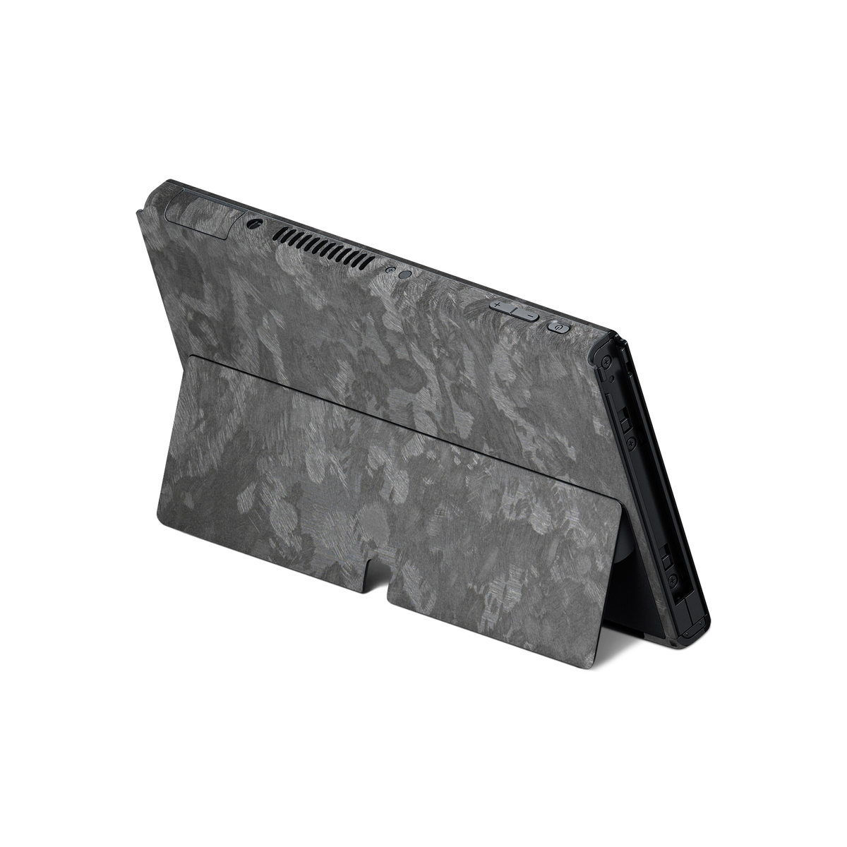 Nintendo Switch Oled Back Essentials Premium Forged Carbon Skin Wrap Cover