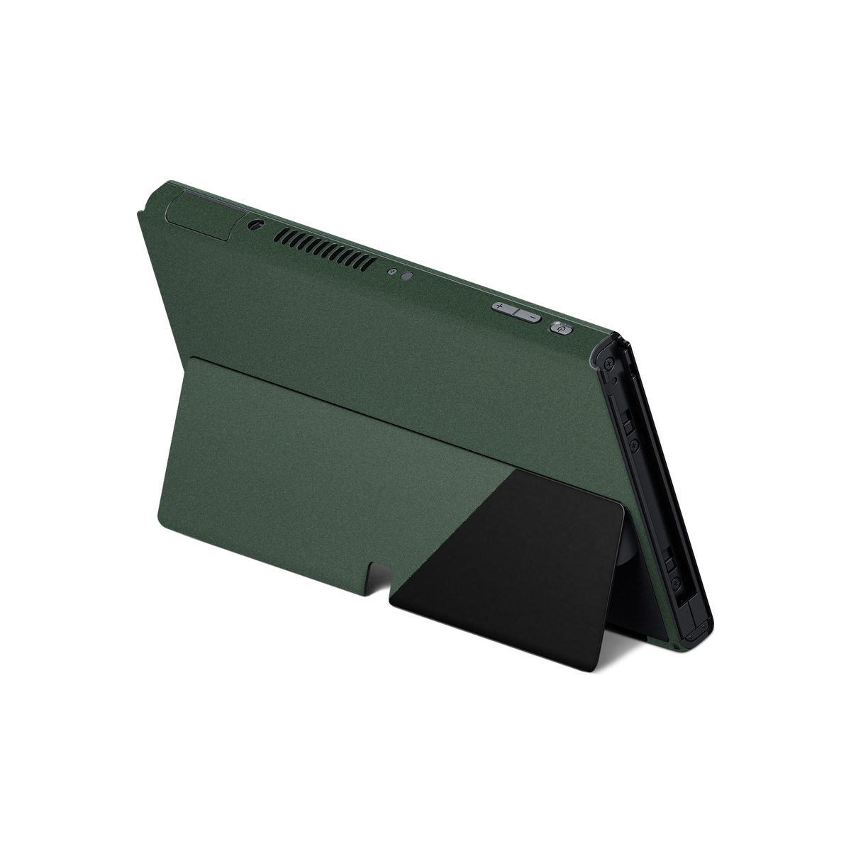 Nintendo Switch Oled Dock Premium Matte Green Metallic Skin Wrap Cover